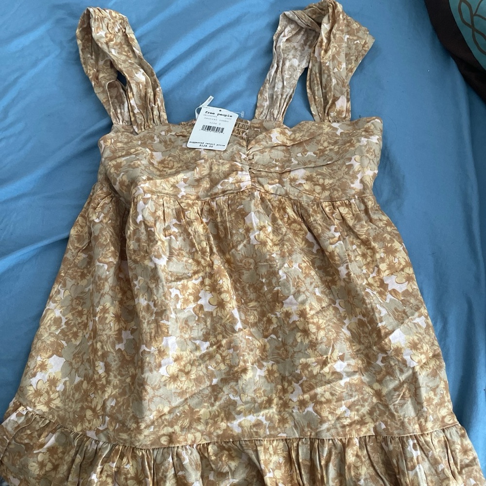 Free people yellow dress